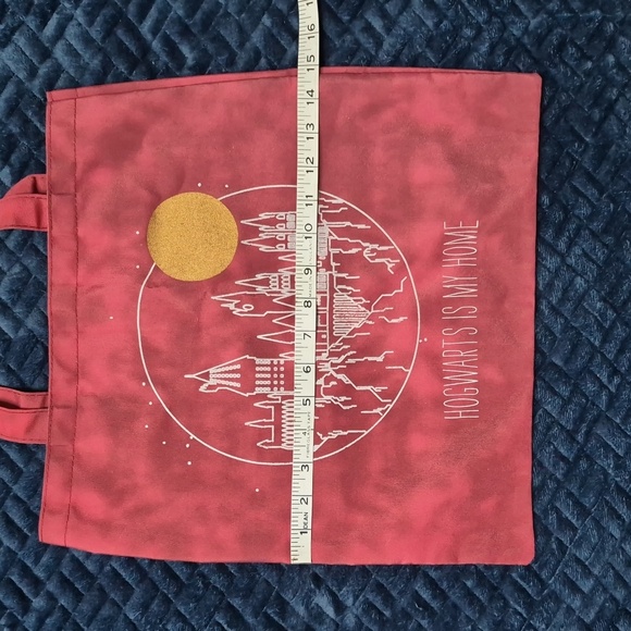 Harry Potter Bioworld "Hogwarts Is My Home" Tote Bag, New With Tags - Picture 6 of 16